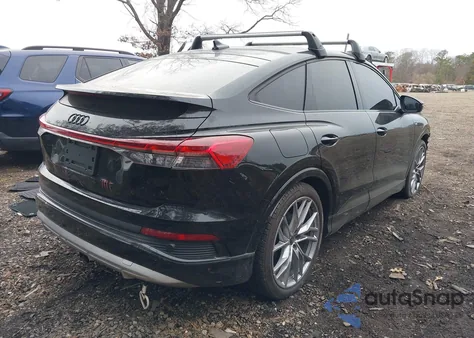 2025 Audi Q4 Sportback E-Tron Prestige 55 Quattro из США, поврежденный, VIN WA14UBFZ7SP032682